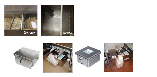 Grease Trap Before & After